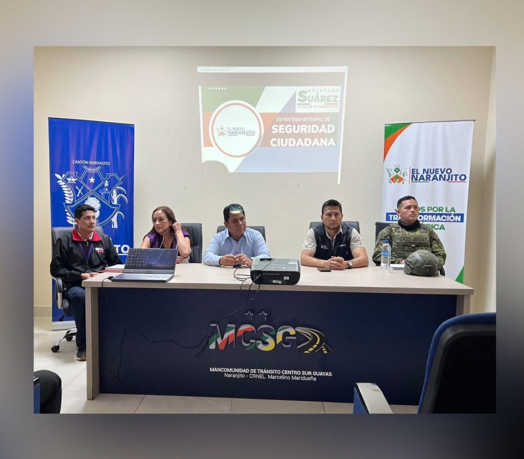 Reunión de coordinación interinstitucional de seguridad ciudadana