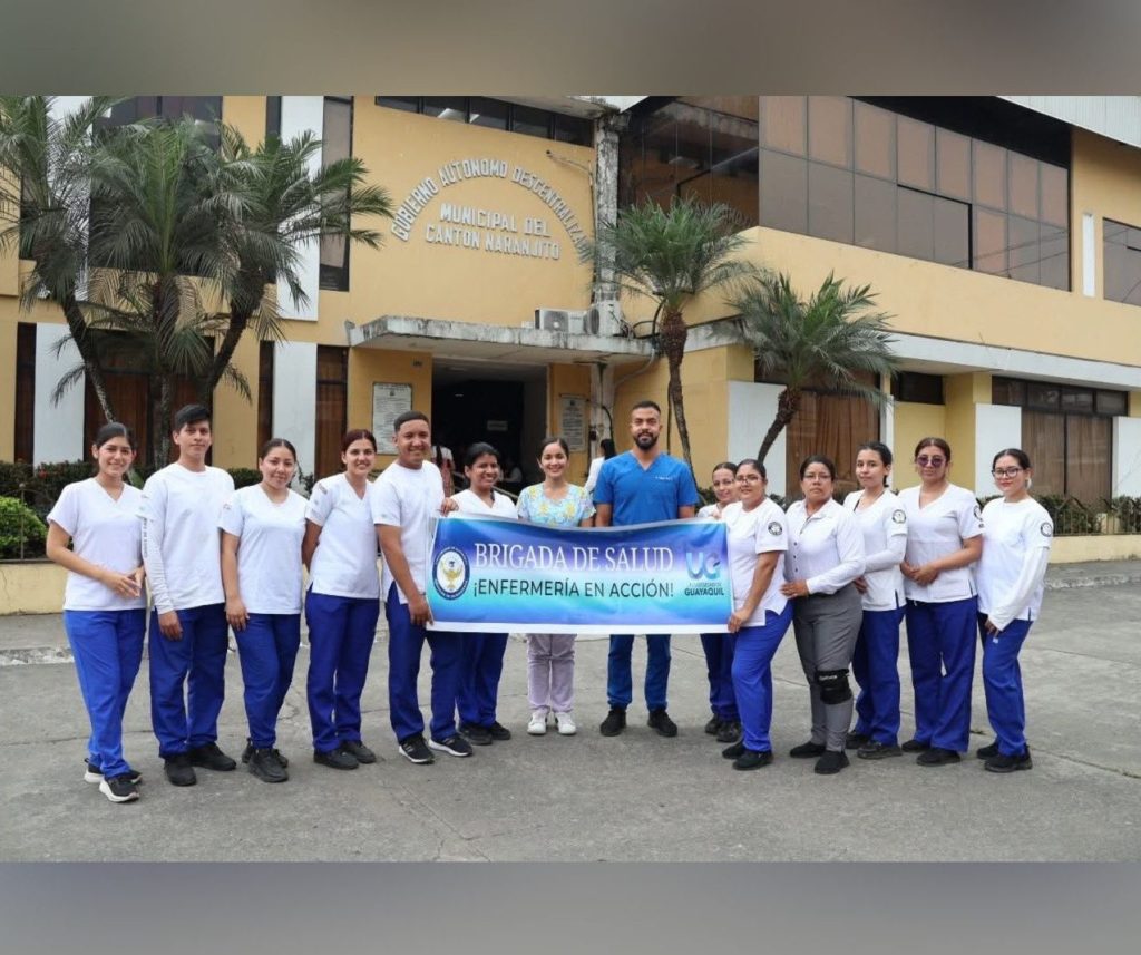 Brigada de salud en zona rural