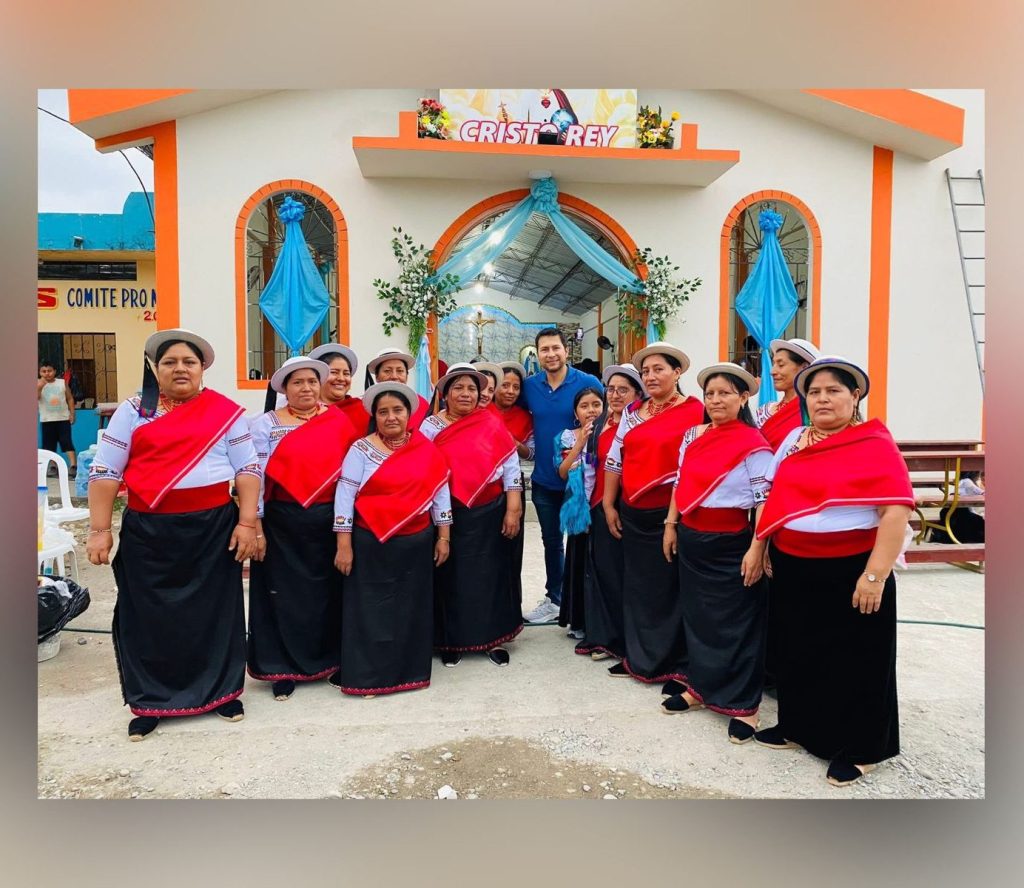 Alcalde participó en evento de la comunidad indígena “Cristo Rey”