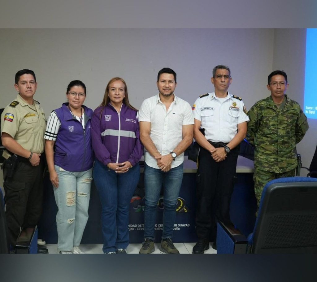 Trabajo articulado por la seguridad del cantón