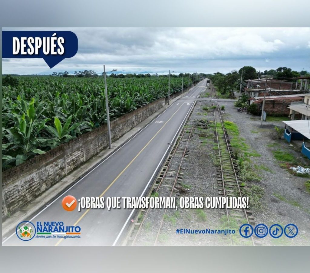 Naranjito avanza con nuevas obras para el desarrollo del cantón