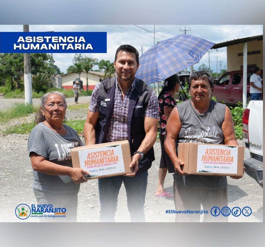 Entrega de asistencia humanitaria ante fuerte invierno.