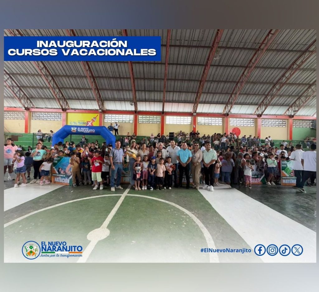 Inauguración de los cursos Vacacionales 2026