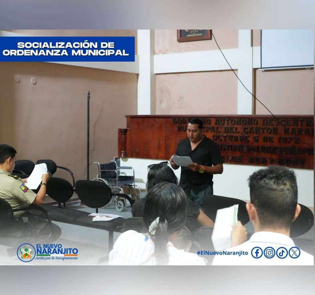 Socialización de normativa para espacios públicos
